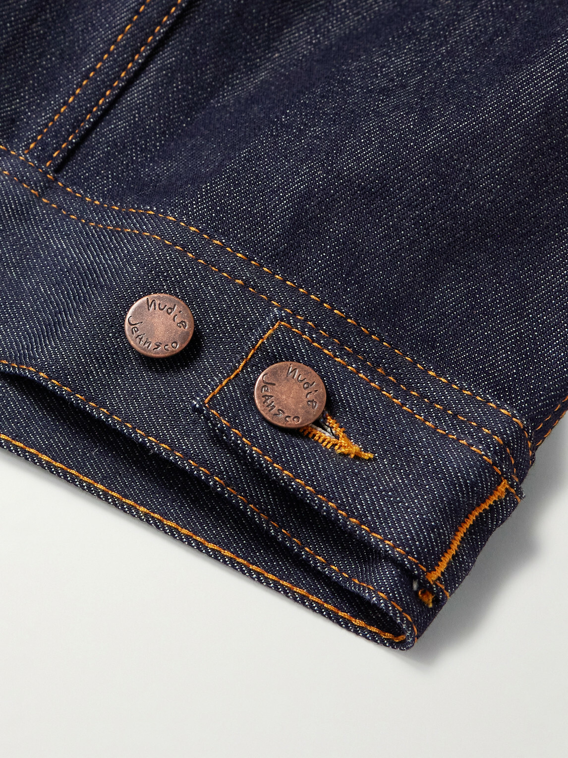 Nudie Jeans - Conny Embroidered Organic Denim Jacket - Blue