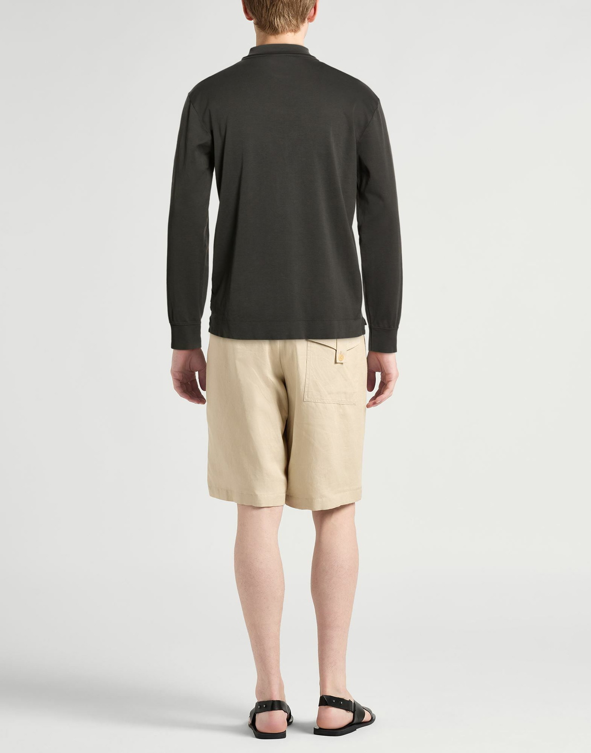 Crossley Mens Polo shirt Charcoal