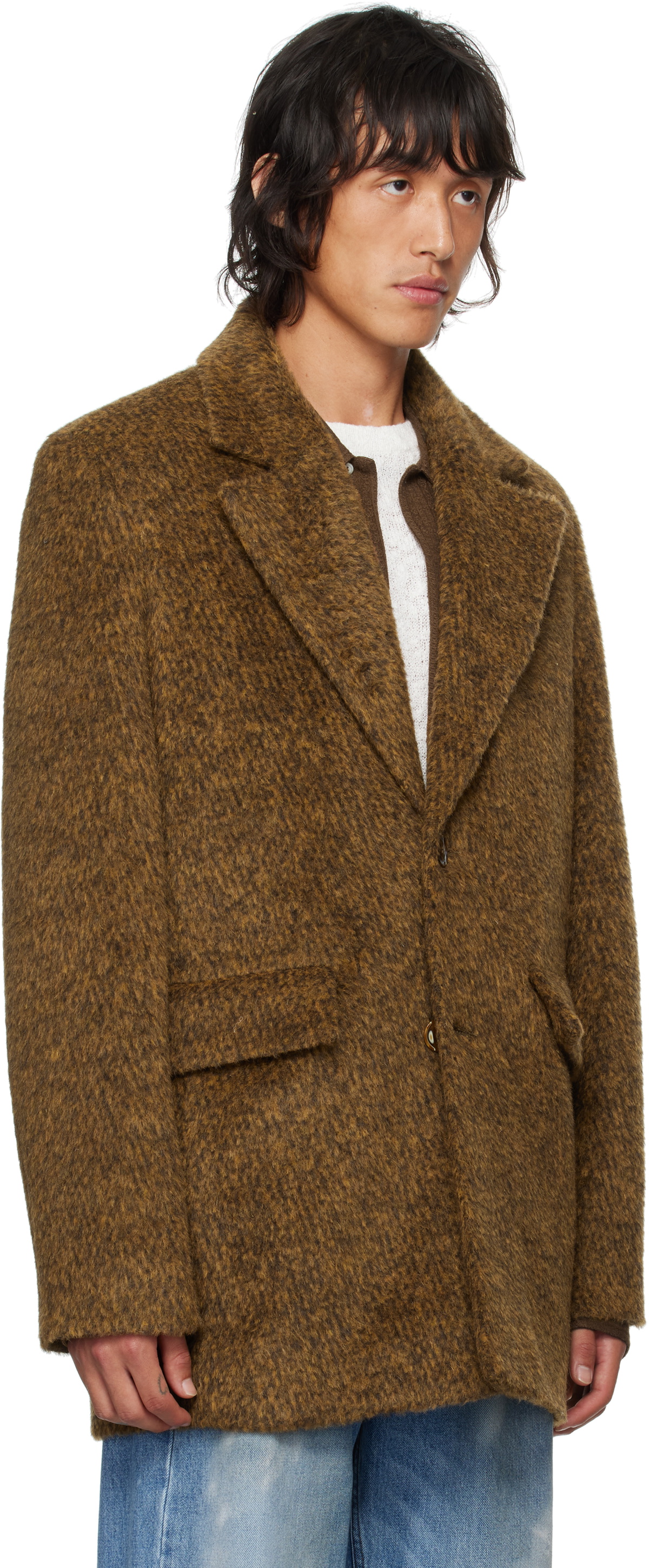 Séfr Brown Evan Blazer