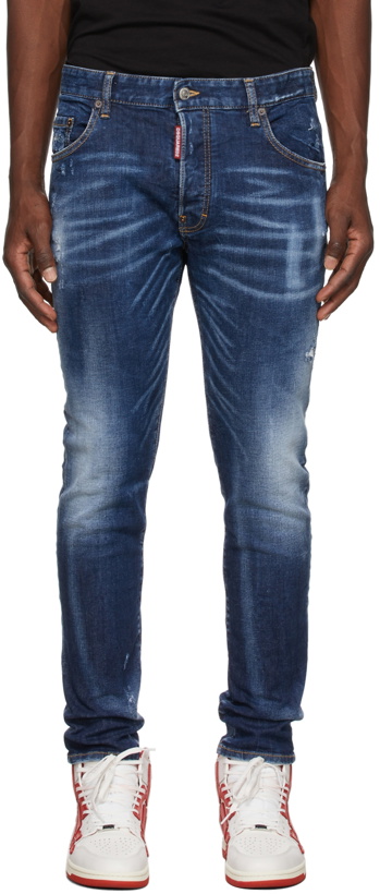 Photo: Dsquared2 Fade Wash Skater Jeans