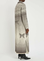 Forte_forte Libelle Jacquard Bouclé Coat Grey
