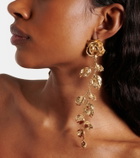 Magda Butrym Floral gold-plated drop earrings
