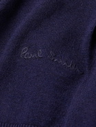 Paul Smith - Slim-Fit Merino Wool Zip-Up Cardigan - Blue