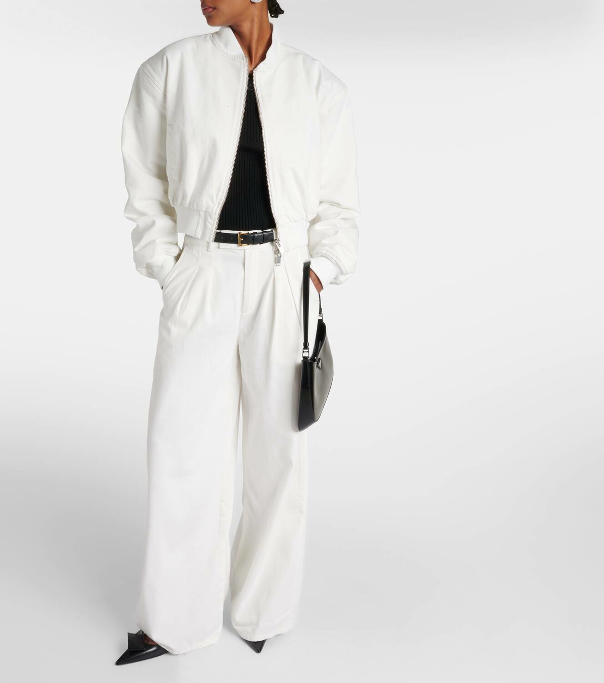 The Frankie Shop Nolan wide-leg jeans