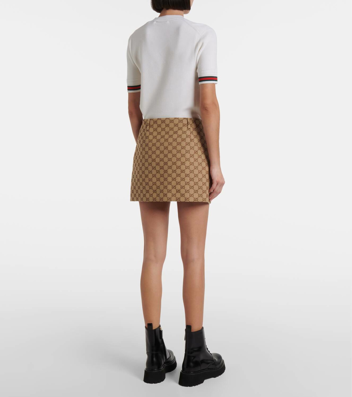 ミニスカート Gucci Printed Mini Skirt GUCCI - Printed mini skirt | Leam Roma - Luxury Shopping Online