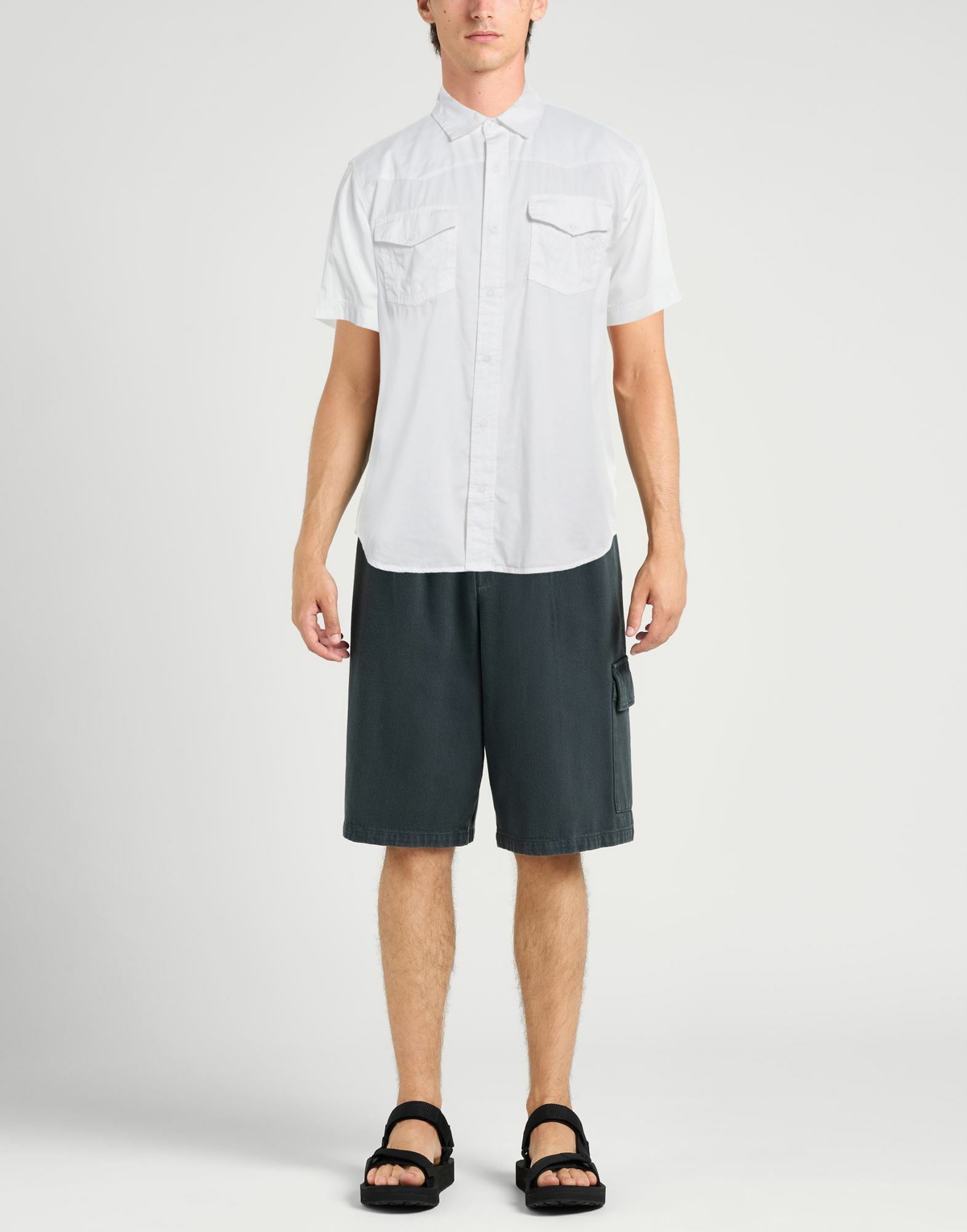 True Religion Mens Shirt in White