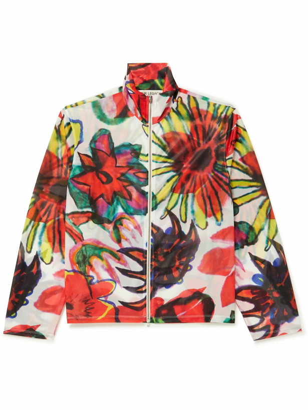 Photo: Our Legacy - Printed Mesh Jacket - Multi