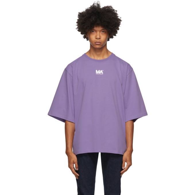 Photo: Martin Asbjorn Purple Logo T-Shirt