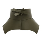Loewe Khaki Leather Obi Belt