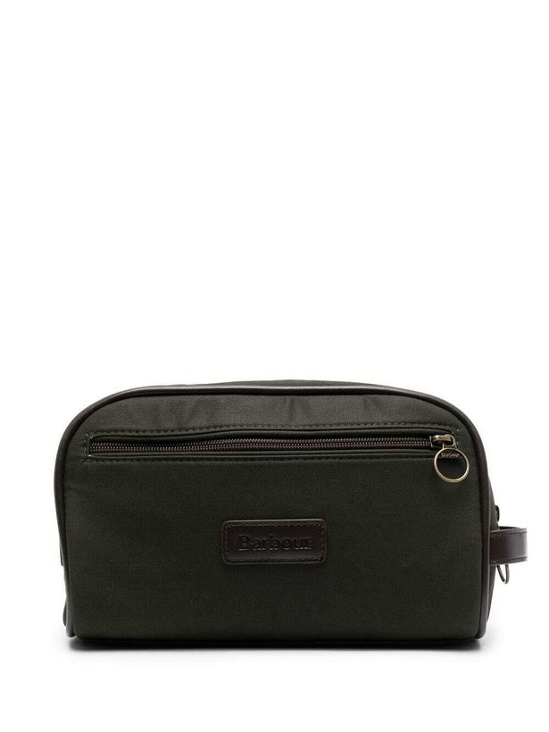 Photo: BARBOUR - Wax Washbag