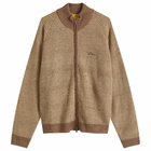 Dime Men's Double Zip Knit in Camel