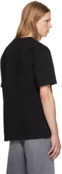 Members of the Rage Black Printed Hero Logo T-Shirt