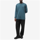 Nike Men's ACG Long Sleeve Goat Rocks T-Shirt in Faded Spruce/Black