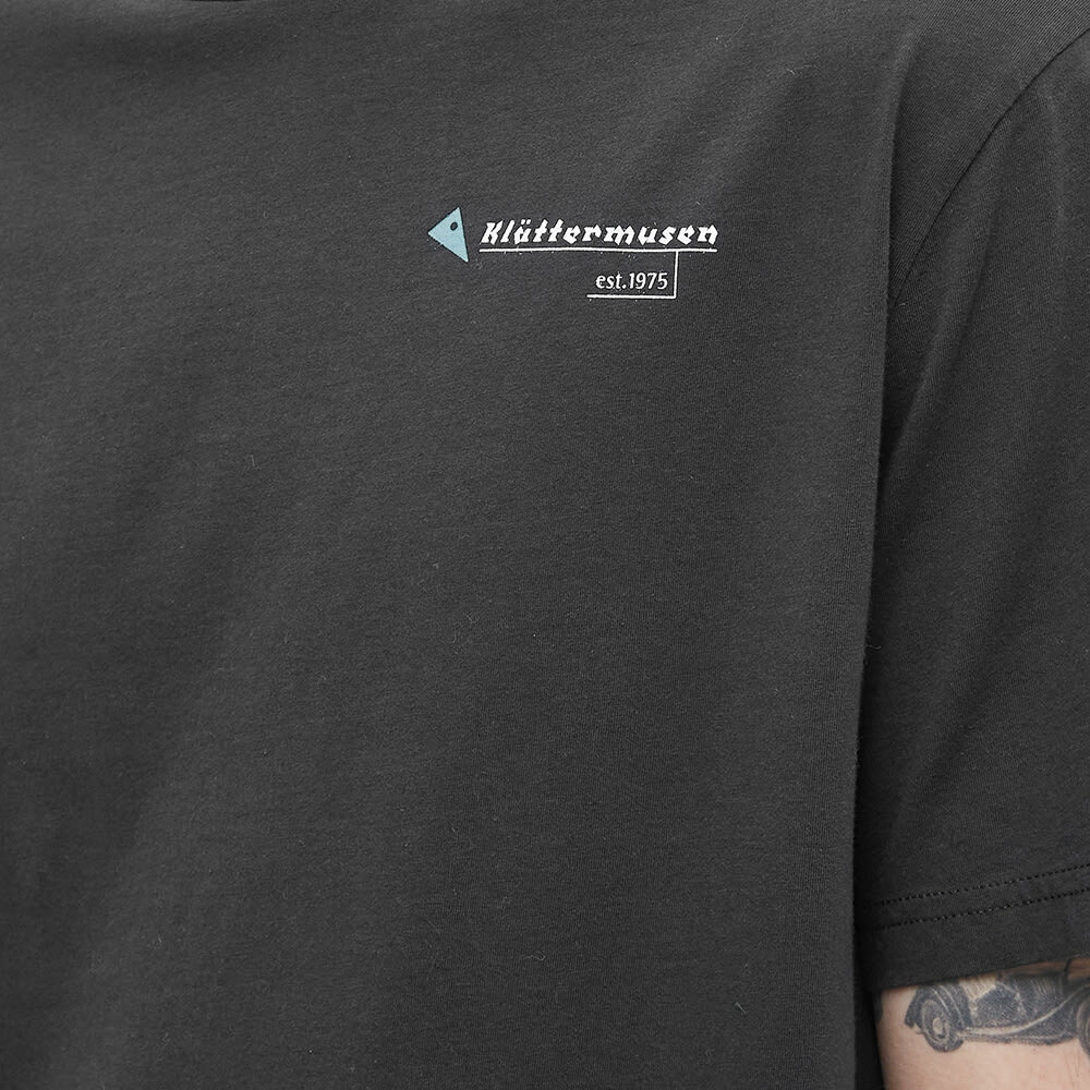 Klattermusen Men's Diser SS Tee - Dark Mineral Blue