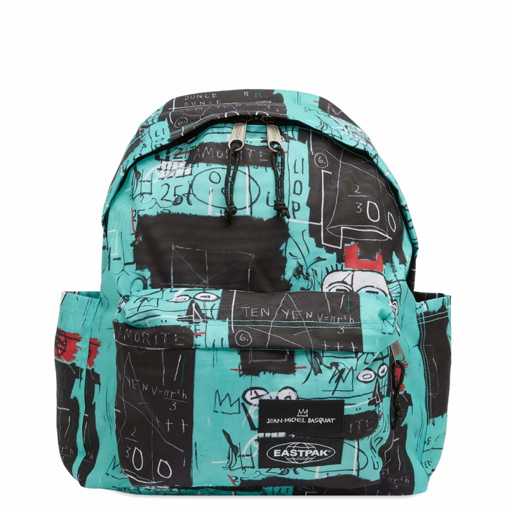 Photo: Eastpak x Basquiat Day Pak'r Backpack - Equals in Multi 