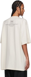 Balenciaga Off-White Couture Boxy T-Shirt