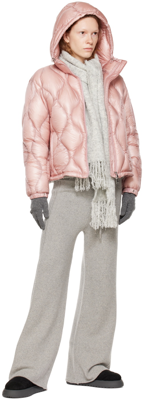 Moncler: Pink Wool & Cashmere Lounge Pants