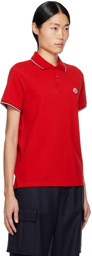 Moncler Red Patch Polo