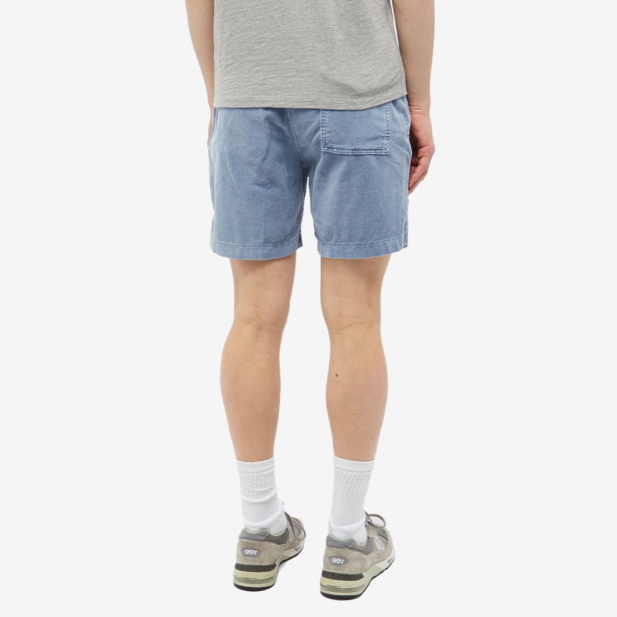 Save Khaki Men's Corduroy Easy Short in Air Force