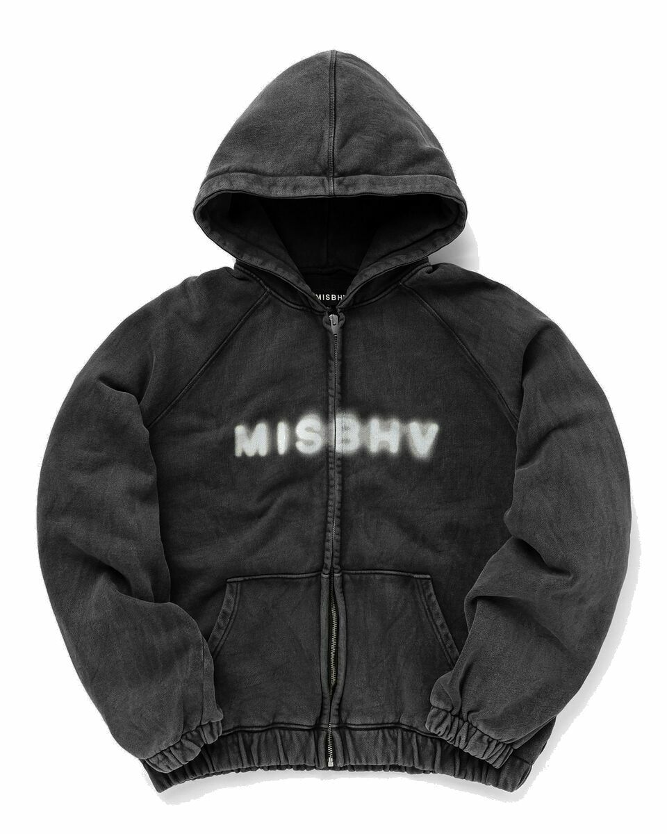 Photo: Misbhv Community Zipped Hoodie Grey - Mens - Zippers