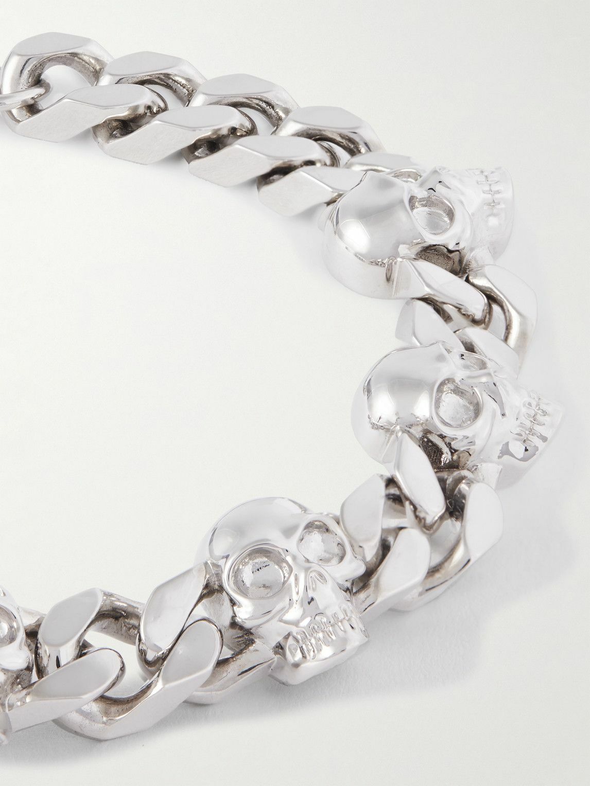 Alexander McQueen - Silver-Tone Chain Bracelet