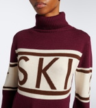 Perfect Moment Schild intarsia wool turtleneck sweater