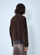 Our Legacy Drift Zip-Dastening Suede Jacket