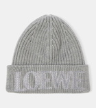 Loewe Logo wool beanie