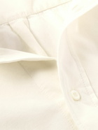 Brunello Cucinelli - Button-Down Collar Cotton-Corduroy Shirt - Neutrals