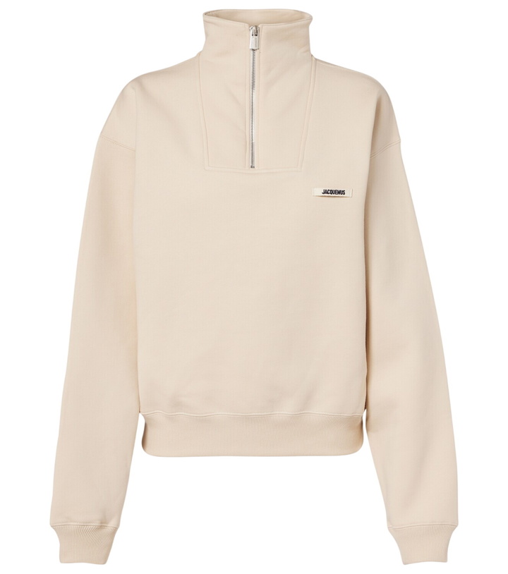 Photo: Jacquemus Logo cotton jersey sweatshirt