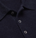 Ralph Lauren Purple Label - Cashmere Polo Shirt - Navy