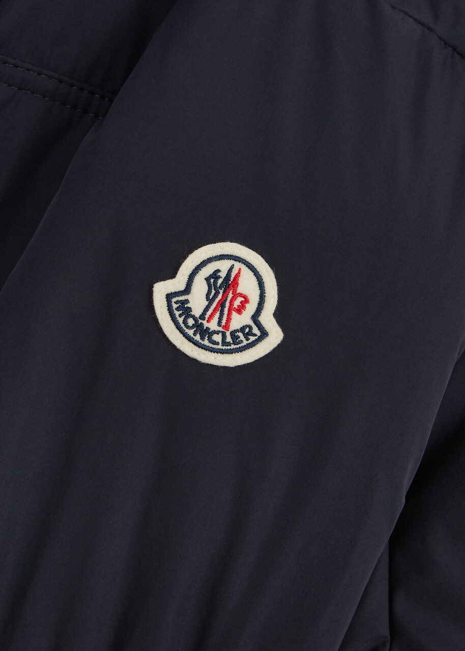 Moncler Truyere Quilted Shell Parka Navy 5, Men's Designer Parka, Male