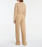 Loro Piana - Lexington wide-leg cashmere knit pants