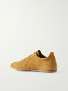 AMI PARIS - Perforated Suede Sneakers - Brown
