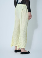 Issey Miyake Wrinkled And Twisted Pants
