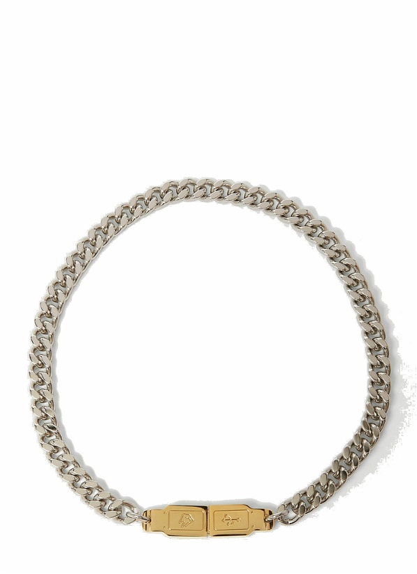 Photo: USB Curb Chain Necklace in Silver