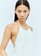 Max Mara Halter Neck Maxi Dress