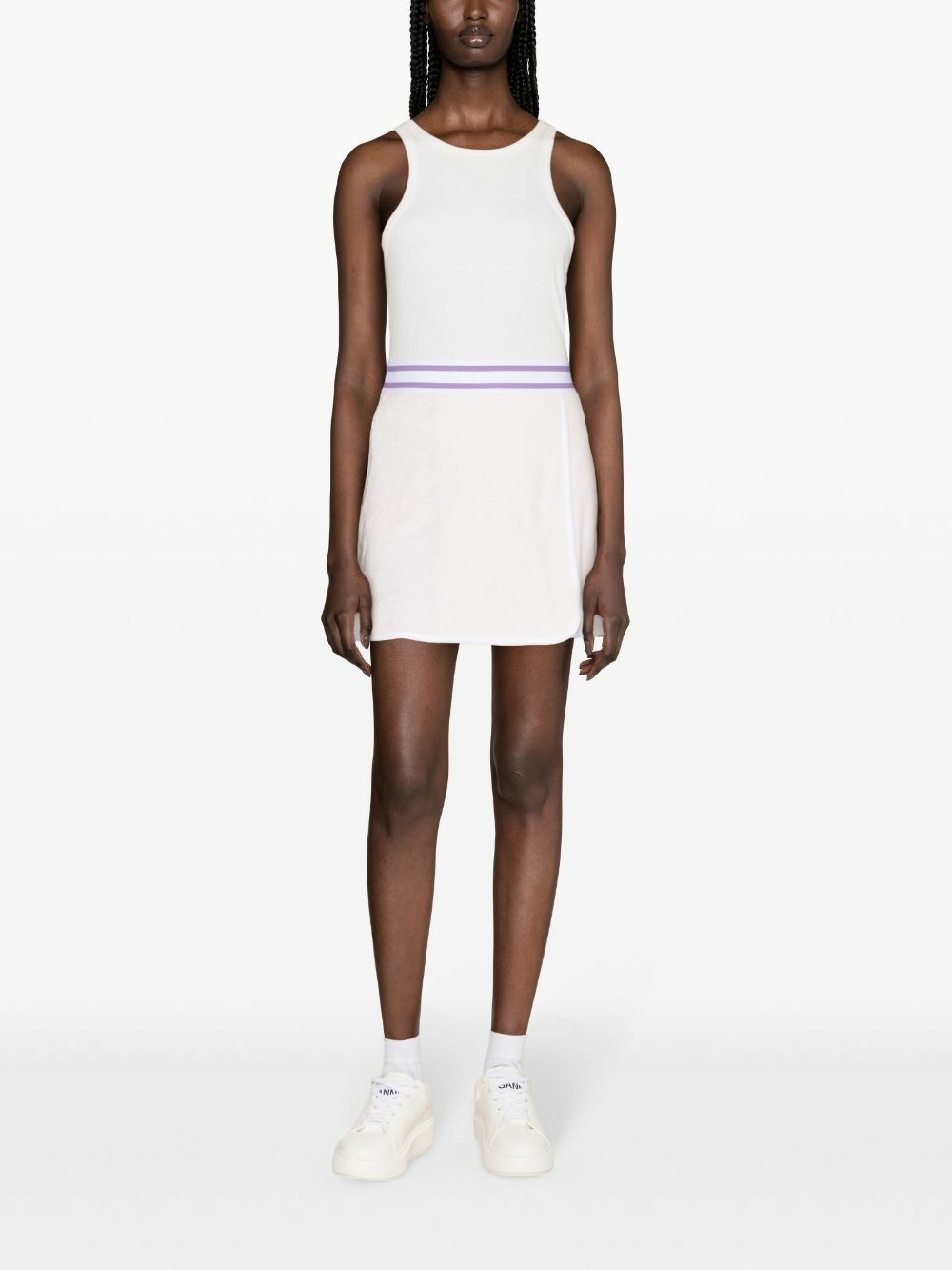 J.Lindeberg Pink Rae Pile Performance Skirt