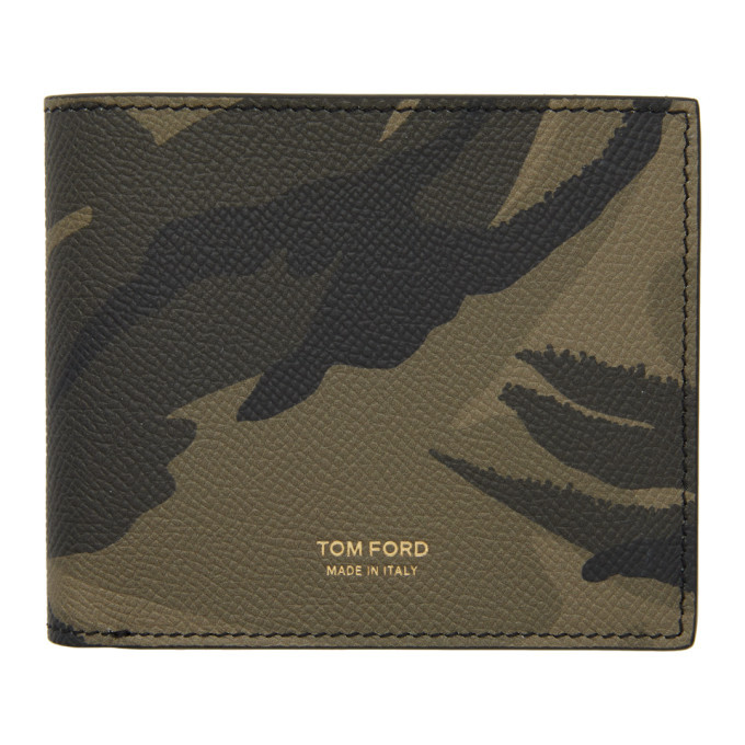 Photo: Tom Ford Khaki Camo Bifold Wallet