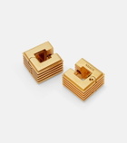 Khaite Empire 18kt gold-plated earrings