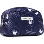 Sandy Liang Navy Smol Pouch