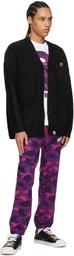 BAPE Purple Color Camo Sweatpants