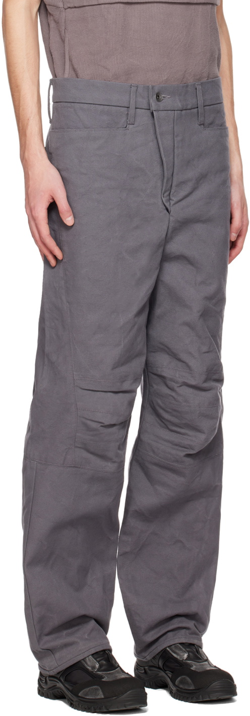 BRYAN JIMENÈZ Gray Lunar Trousers