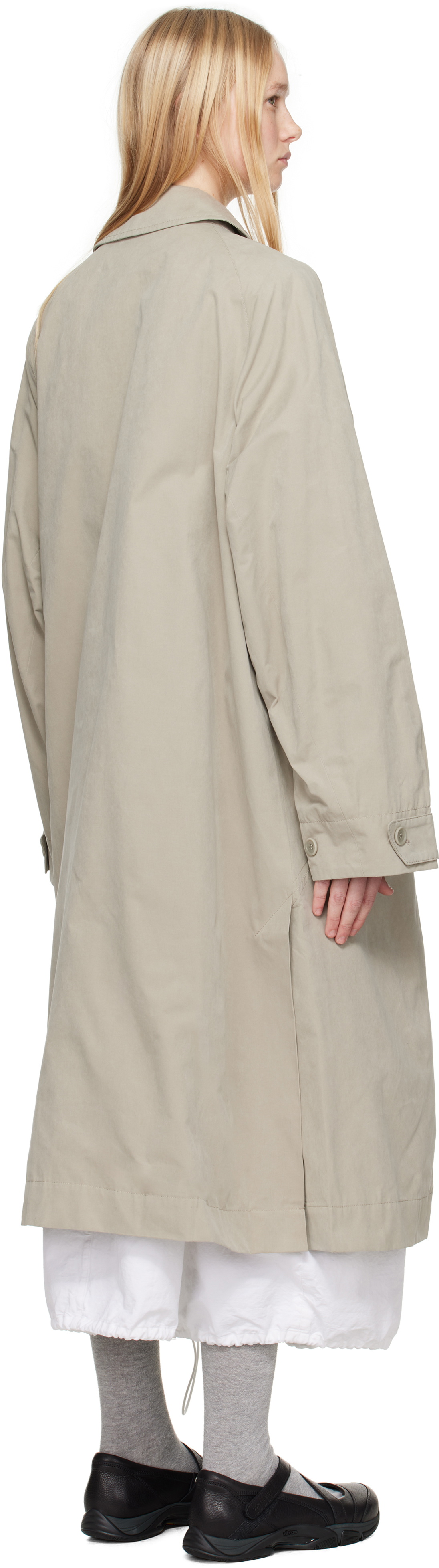 YMC Khaki Tyrell Trench Coat
