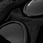 C.P. Company Men's Nylon Goggle Hood in Black