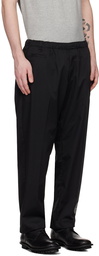 Undercover Black Embroidered Trousers