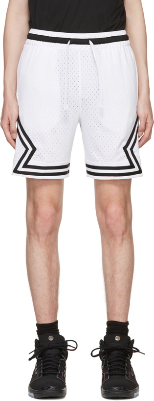 Photo: Nike Jordan White Polyester Shorts