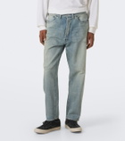 A.Presse No. 37 distressed straight jeans