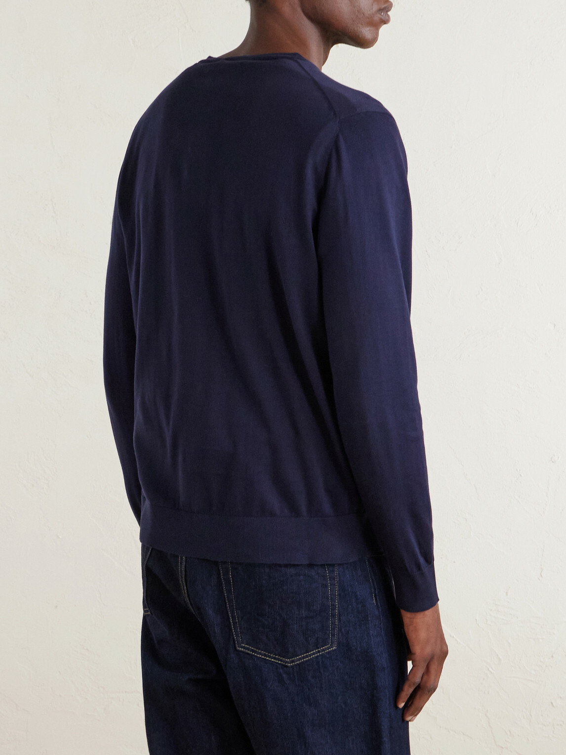 Loro Piana - Ice Wish™ Sea Island Cotton Sweater - Blue