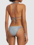 ZIMMERMANN August Lurex Ring Tie Bikini